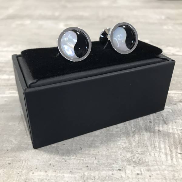 Boutons de manchette Yin Yang