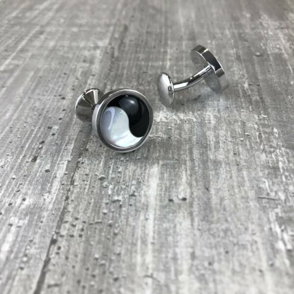 Boutons de manchette Yin Yang