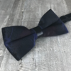 Nœud papillon en velours Plumetis