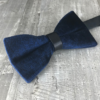 Nœud papillon velours texturé