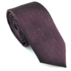 Cravate texturée violette