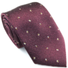 cravate origami bordeaux