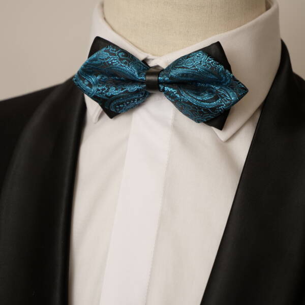 Nœud papillon Festif turquoise