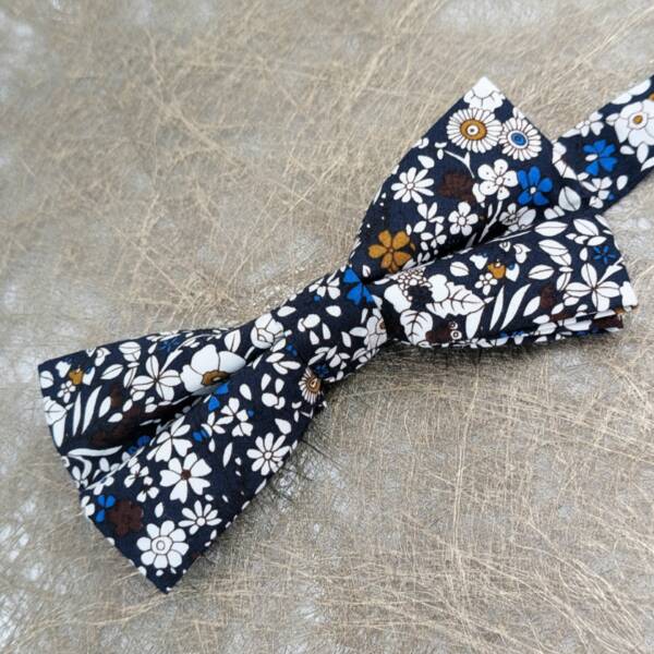 Nœud papillon Liberty bleu