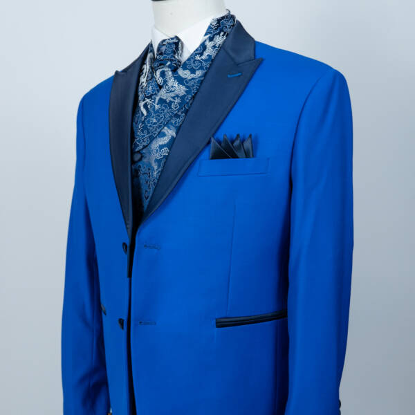 Veste bleu roi