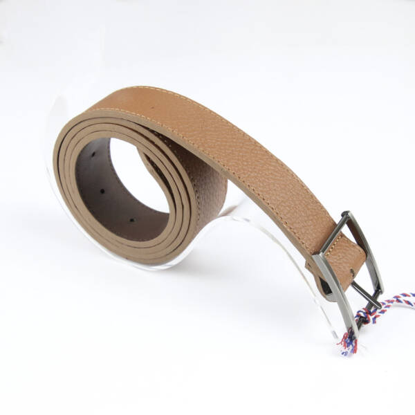 Ceinture française arachide cuir