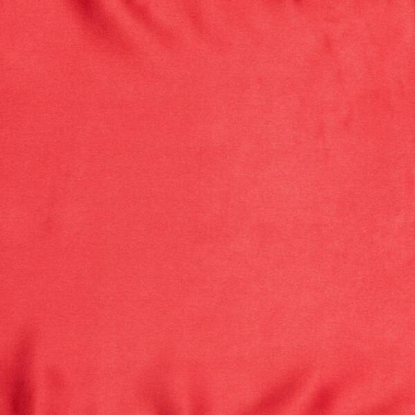 Pochette de costume rouge uni