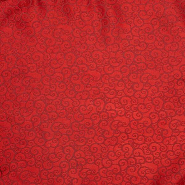pochette de costume rouge motif