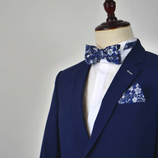 costume bleu nuit cérémonie
