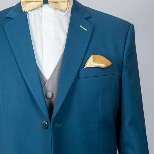 Costume bleu azur cérémonie