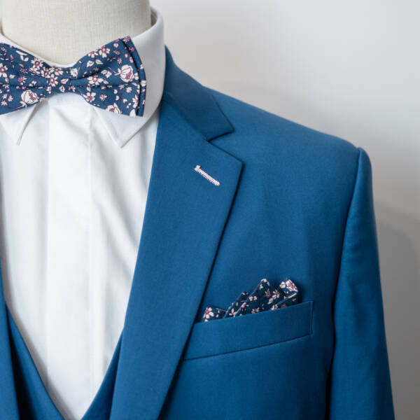 Veste bleu égée cérémonie